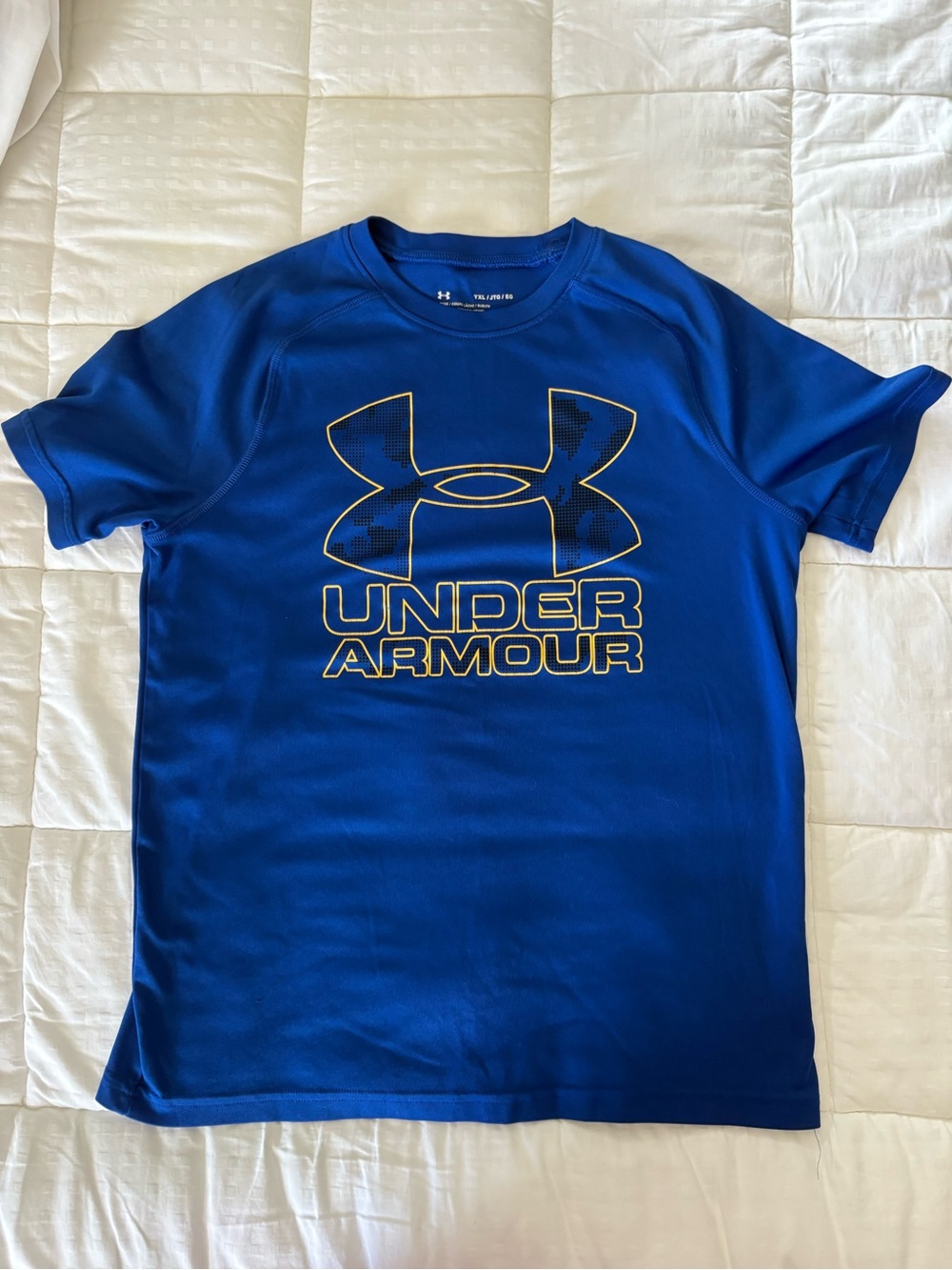 Under Armour Royal Blue Logo Short Sleeve Tee